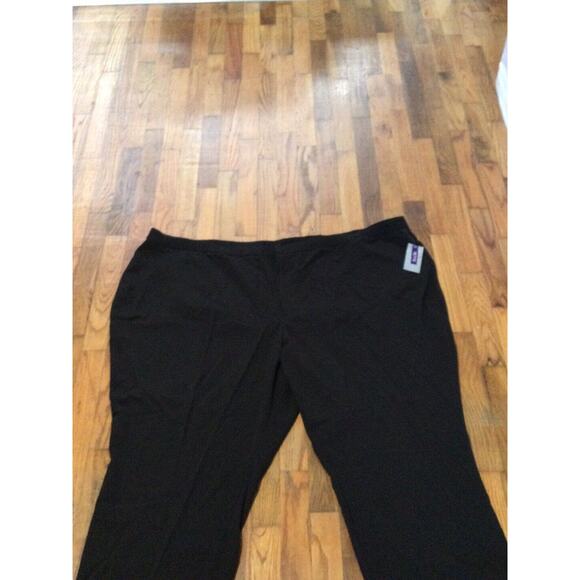 Catherine's Black Petite Elastic Waist Pant Size 34WP NWT - Picture 2 of 16